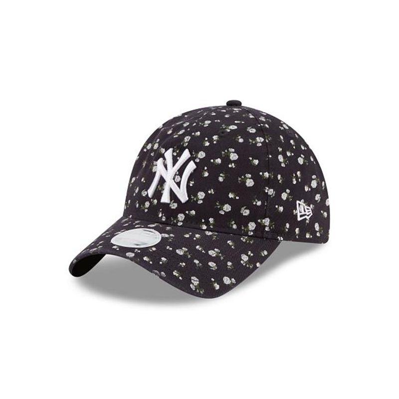 New York Yankees Gorra | New Era MLB Floral 9twenty Adjustable Cap Mexico - Azules